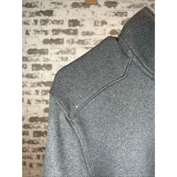 Under armour | mens black quart button up sweater as is - Picture 10 of 10